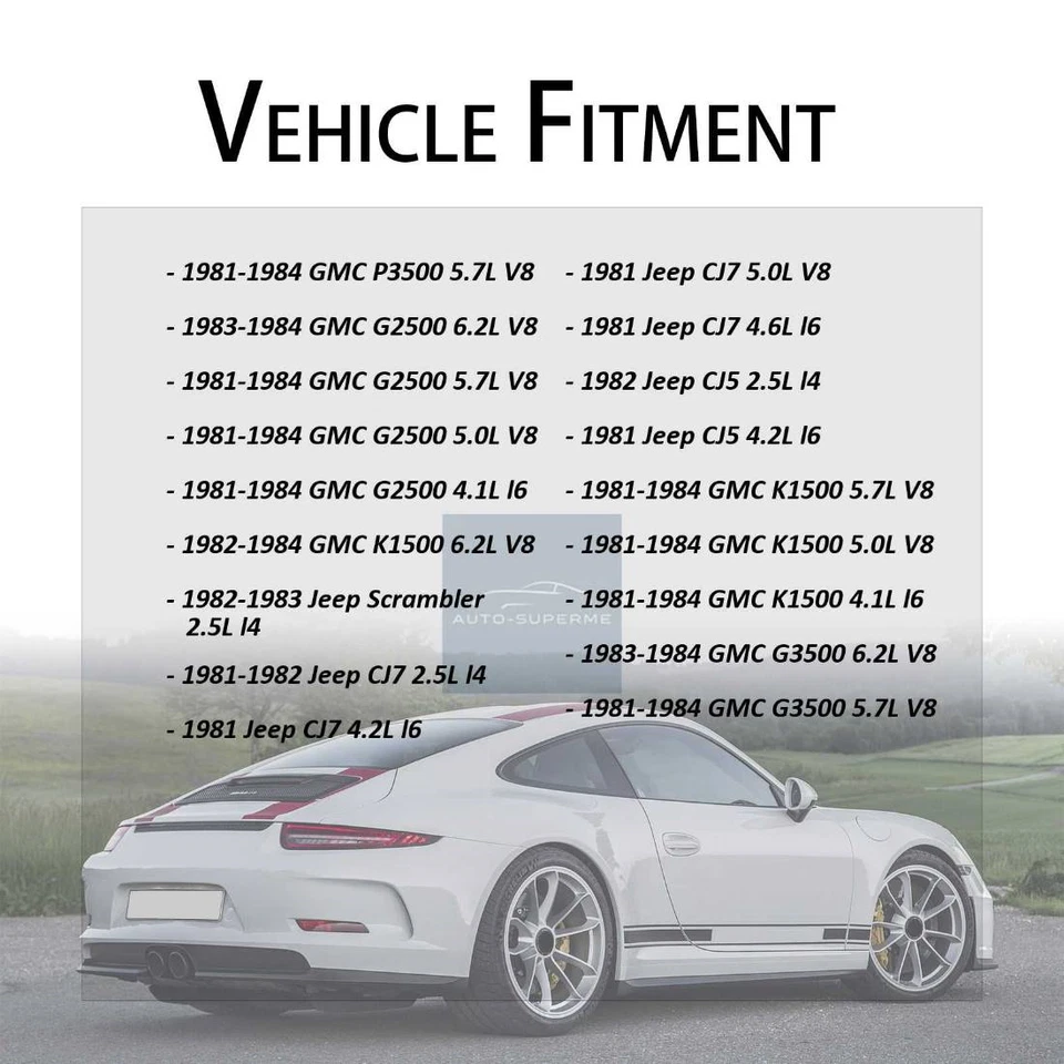 Transmisor/sensor de temperatura del refrigerante del motor para 1982-1984 GMC K2500 6,2 L Foto 3 de 4