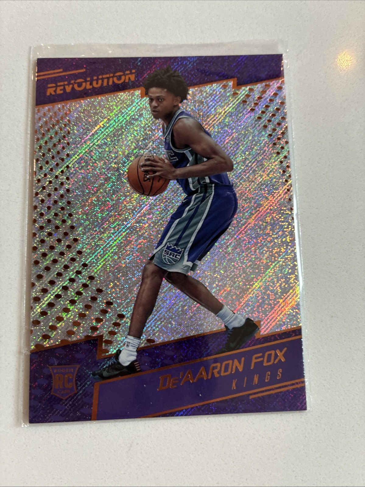 2017-18 Panini Revolution - Rookies De'Aaron Fox #141 (RC)