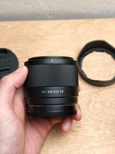 Viltrox 20mm f2.8 FE Full Frame Prime Lens with Caps Hood