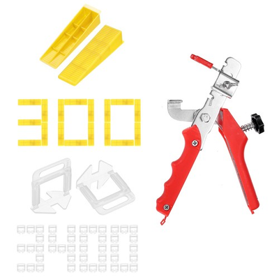 #ad 3400Pcs Tile Leveling System Kit 1.5mm Floor Adjustment Leveling System Yellow AU $294.95