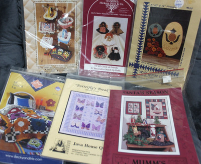 3 POUND LOT of QUILT SEWING PATTERNS Mixed Brands and Themes Lot #4