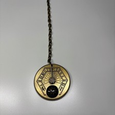 Brass Pocket Sundial Compass