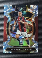 ‘25-26 Panini Select Serie A #42 Riccardo Orsolini Winter Camo PRIZM /49 Bologna