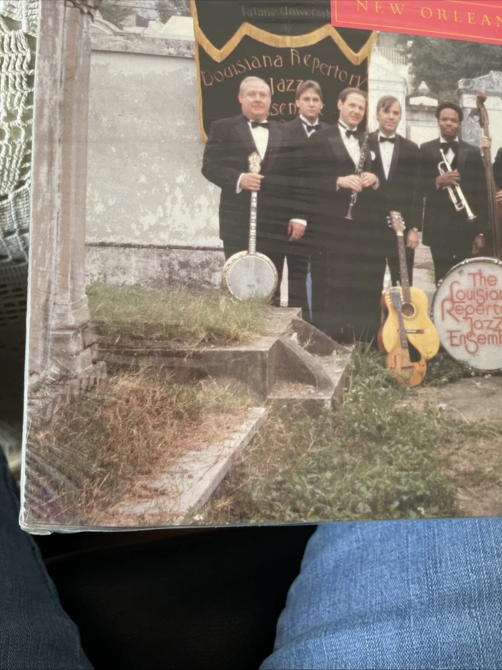 The Louisiana Repertory Jazz Ensemble New Orleans LP SEALED MINT Alive and Well - Image 3 of 4