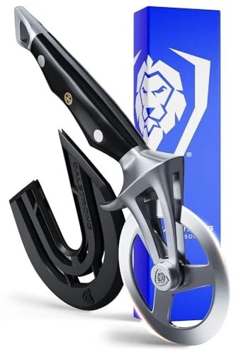 Dalstrong Orbit Razor Pizza Cutter Wheel — 2mm #304 Stainless, Tri-Spoke Rotary,
Opens in a new wind