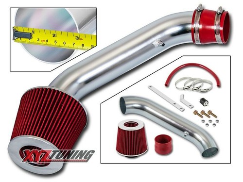 Entrada de aire Ram corta 3" ROJO + filtro para 94-01 Integra GS/LS/RS/SE 1,8 L L L4 - Imagen 1 de 1