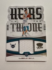 Panini 2020-21 Crown Royale Heirs to the Throne LaMelo Ball RC HT-BAL