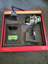xTool D1 Pro 20W Laser Engraving and Cutting Machine + Air Assist Manuals Etc