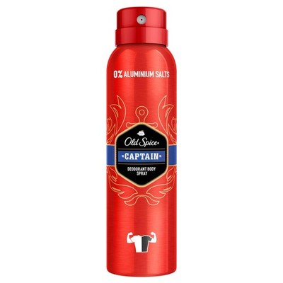 Old Spice Captain Deodorant Bodyspray Männer Deo Ohne Aluminium 150 ml Duft