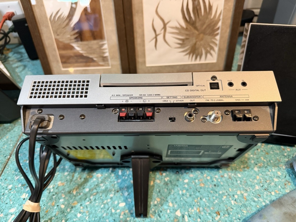 Vintage Yamaha Compact CD Tuner Stereo System CRX-TS20 - Demo