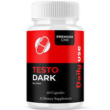 Testo Dark Premium Line TestoDark Supplement Men Testosterone Booster (1 Pack)
