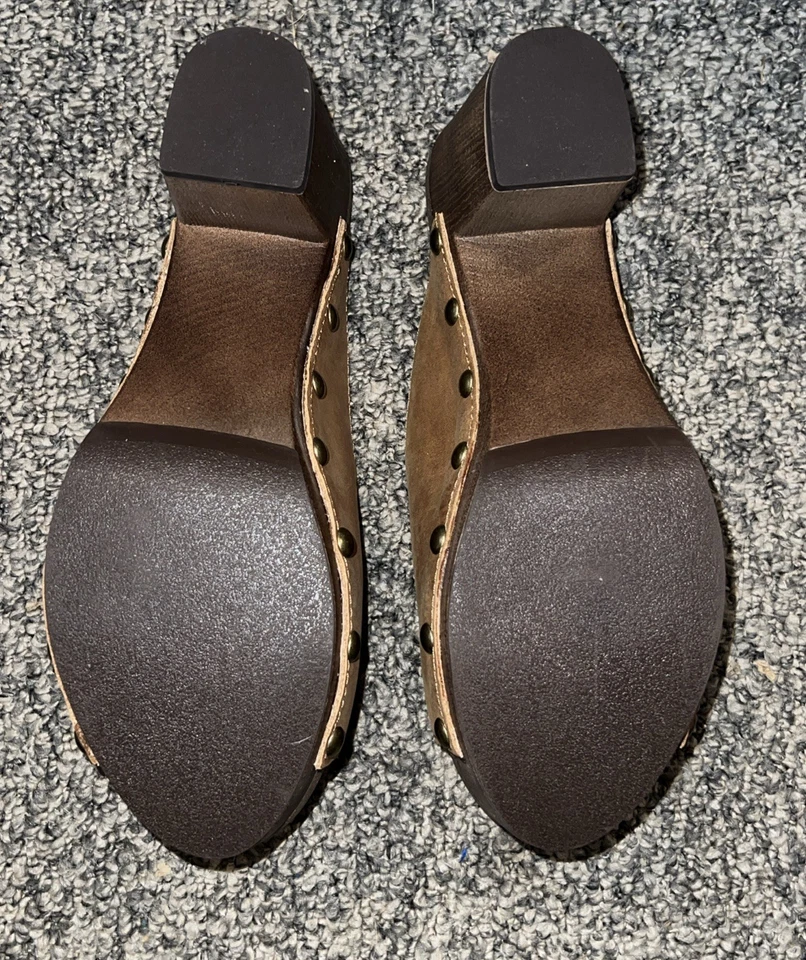 NUEVA Sandalia Mula Sbicca Montrose Beige Mujer Talla 10 Foto 3 de 4