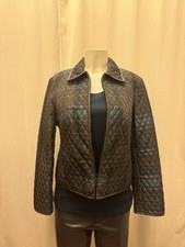 Fuchs Schmitt Plaid Brown Blue Lightweight Qu...