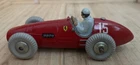 Vintage Dinky Toys 23h FERRARI Racing Car. Fully Restored. Circa 1953/54