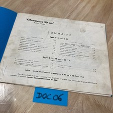 Motobécane Motoconfort D52 C52 D52TT C52TT  liste catalogue pièce détachée