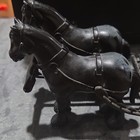 Texaco Horse-Drawn Tanker Bank 1991 Gas & Oil Collectible Silver Black Red — photo 9