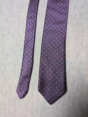 NEW Robert Talbott Purple Geometric Dots Silk Necktie Men's NWT 59''