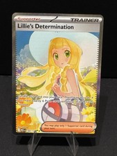 Lillie's Determination 184/132 Me01: Mega Evolution Holo for sale