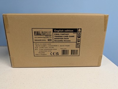 Final Fantasy TCG Dreamlike Oceans Master Case Sealed (24 booster boxes) | eBay Final Fantasy TCG Dreamlike Oceans Master Case Sealed (24 booster boxes) | eBay