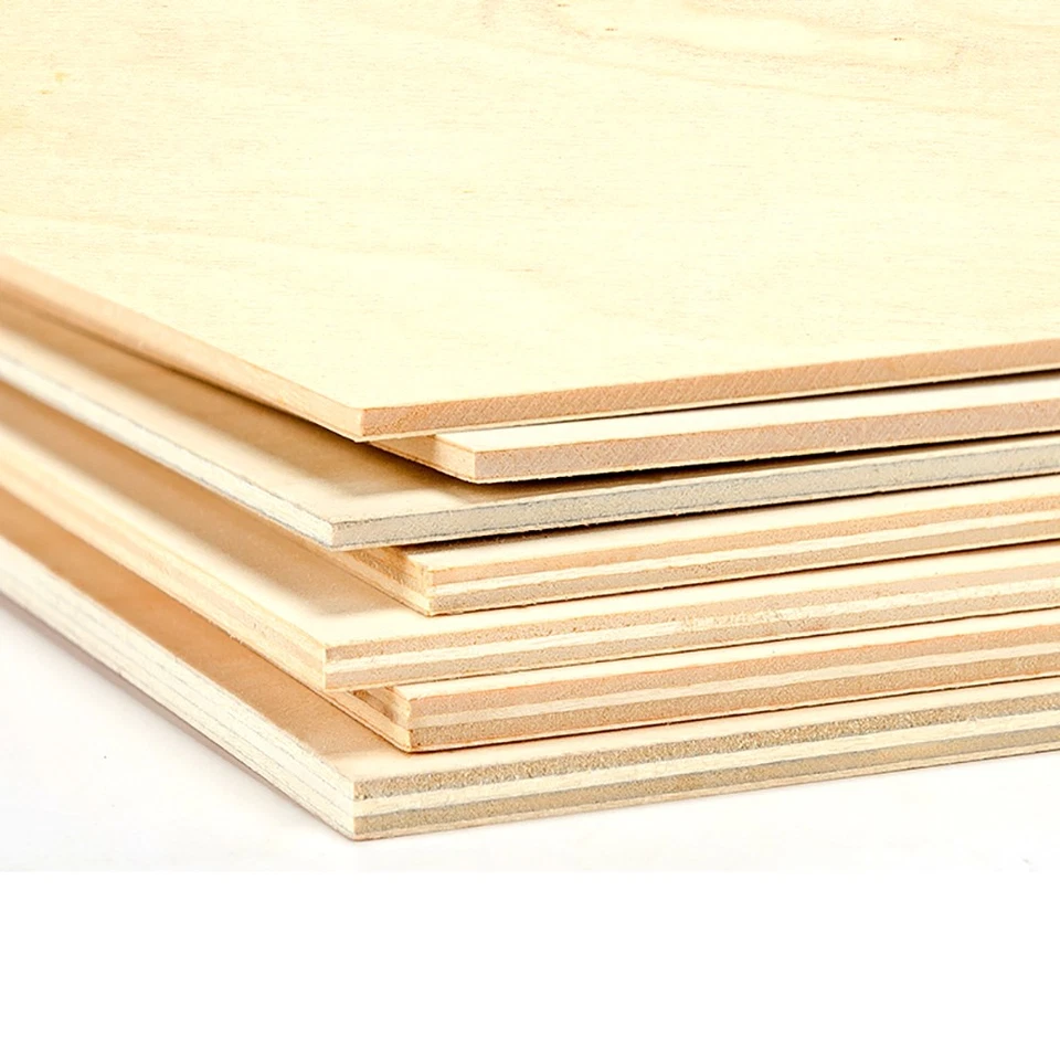 Dicke 3-5mm Lindenholzplatte Sperrholz Luftfahrt Schiff Haus Modell Bastel DIY - Bild 4 von 4