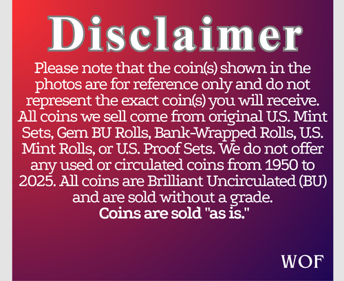 2025 D CENT, NICKEL, DIME, 3 COIN SET GEM BU MINT CEASED PRODUCTION 11/12/25 - Afbeelding 5 van 5