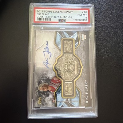 2017 Topps WWE /50 Legends RIC FLAIR PSA 8