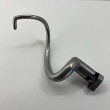 Stand Mixer Spiral Dough Hook Replacement Metal Attachment Keyhole Mount Silver