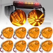 LED Watermelon Lights Clearance Indicator Turn Signal Side Marker Lamp Truck