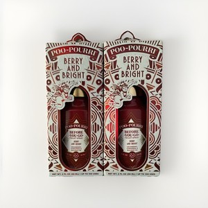 Lot of 2: Poo-Pourri Berry and Bright Toilet Spray 2oz NEW Sealed Boxed 