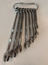 Snap-on Oex707b 7 Pc 12 Pt Sae Flank Drive Wrench Set 38-34 Plus 516 14