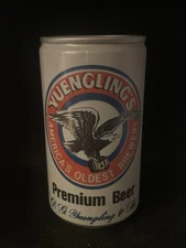 Vintage Beer Can Yuengling’s Premium Beer Mahony City PA 125th Anniversary Empty