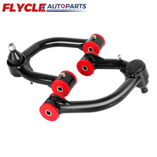 Front Upper Control Arms for 2005-2024 Toyota Tacoma 4WD 2-4" Lift black Steel