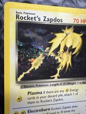 Rocket's Zapdos 15/132 Gym Challenge Holo on eBay