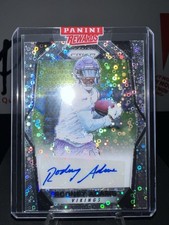 2017 Panini Prizm Rodney Adams #RA-RAD Rookie RC Auto Disco Prizm MINN Vikings