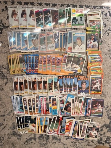 NOLAN RYAN Vintage Baseball Card Lot (131 Cards) - Angels Mets Astros Rangers🔥