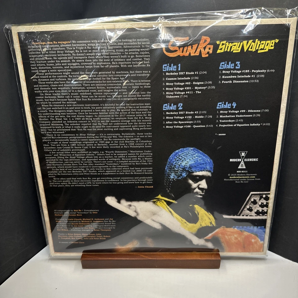 Sun Ra - Stray Voltage (FROSTED ORANGE) RSD 2025 Vinyl Record Store Day In Hand! - Image 2 of 2