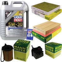 Inspektionskit Filter Liqui Moly ÖL 5L 5W-30 FüR Ford Focus C-Max