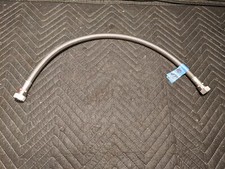 5/8" Stainless Braided PTFE Hose 37  JIC Female Flare Swivel Fitting -10 10 27"