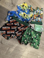 Hunter X Hunter Boxer Briefs 4 Pack Size 8 Medium Kid  s Boy  s Prototype NEW