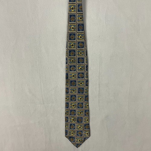 COCKTAIL COLLECTION Men's Silk Necktie Tie Brandy As Seen Under the Microscope - Picture 2 of 8