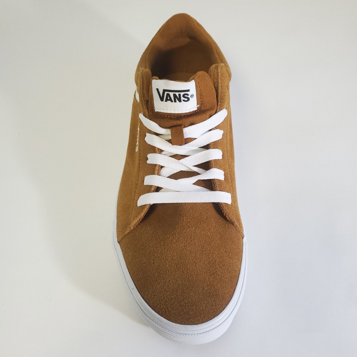 Vans Off The Wall Low Brown Suede White Shoe Sneaker 507452  display picture 2