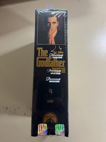 VHS The Godfather Part III 3 Factory Sealed Final directors cut WATERMARKS! - Picture 4 of 6