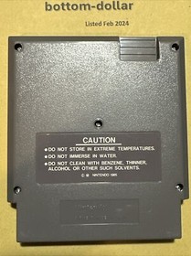 Rush&rsquo;n Attack NES Nintendo Game Cartridge Authentic