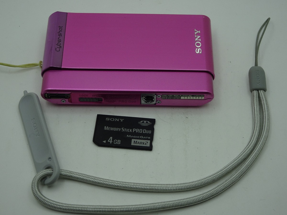 Sony Cyber-Shot DSC T90 Pink 12.2MP Compact Digital Camera