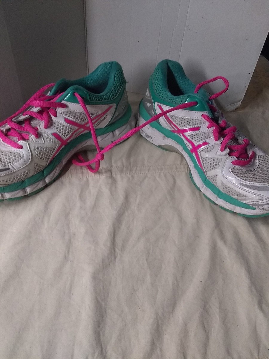 ASICS GEL-カヤノ21ブルー/ピンク Asics Gel-Kayano 21 Women's Size 7 Running Shoes Blue Pink