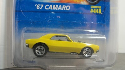 Hot Wheels 67 CAMARO #448 - 5 Hole & 5 Spoke Wheel