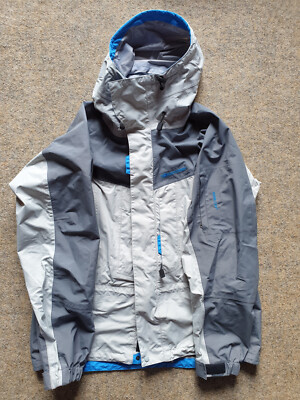 Karrimor Gore-Tex Regenjacke Hardsh. Summit Pro grau/blau wenig getragen Größe M