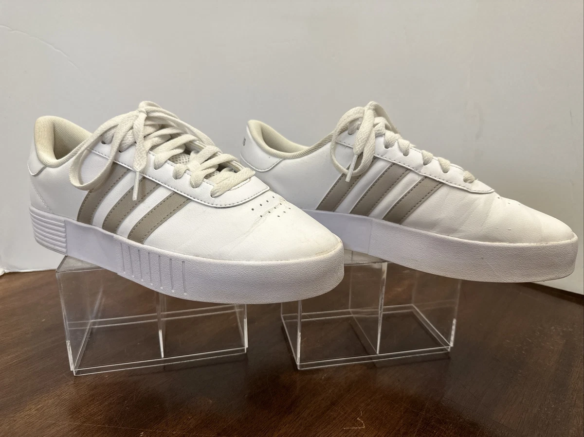 Adidas Shoes Womens 7 Renew III Running Sneakers White Low Top Lace Up  G30791 | eBay