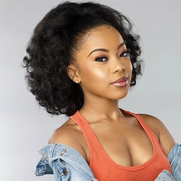 SENSATIONNEL CURLS KINKS&CO SYNTHETIC INSTANT DRAWSTRING PONYTAIL - RAIN MAKER - Image 2 of 4