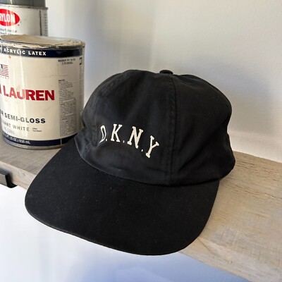 VINTAGE 90s | DKNY Donna Karan 6 Panel Cap HAT sz S/M | eBay